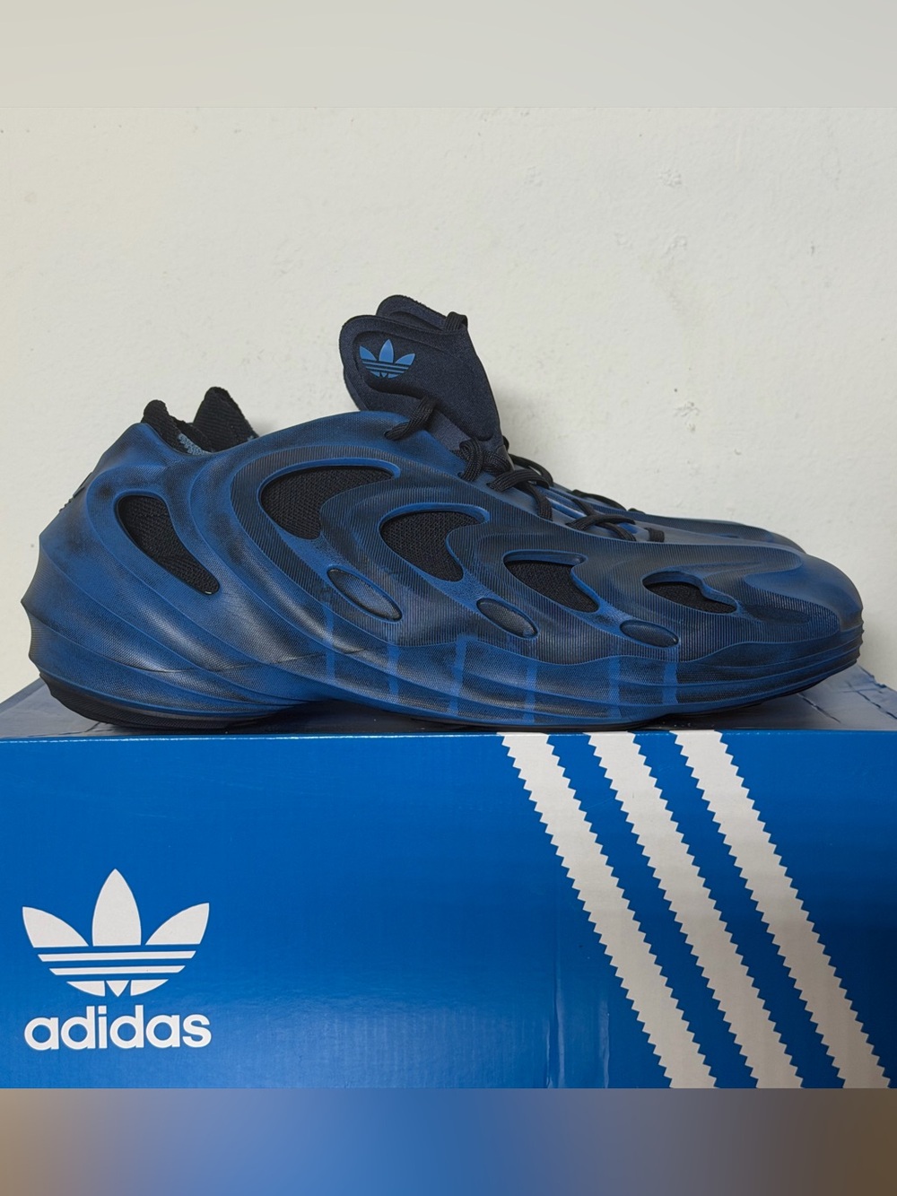 Adidas AdiFOM Q Cosmic Way Runners Neptune Blue Sneakers GY0065 Men’s Size 11
